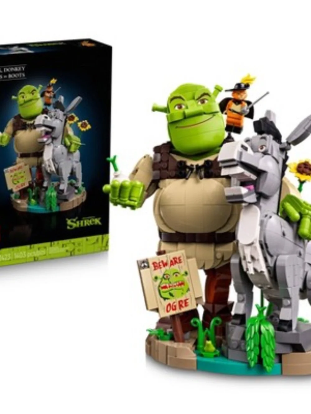 LEGO Shrek: Shrek, Donkey & Puss in Boots 72423